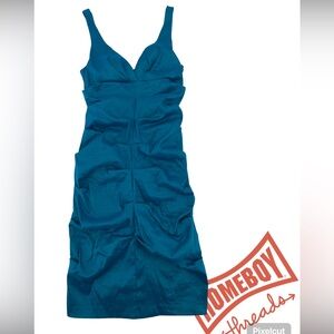 Juno Black and Blue Dress